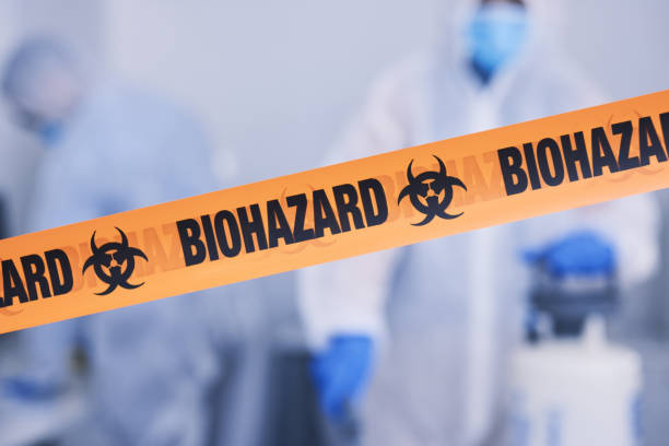 Professional Infectious Disease Decontamination technician working in Fullerton, PA